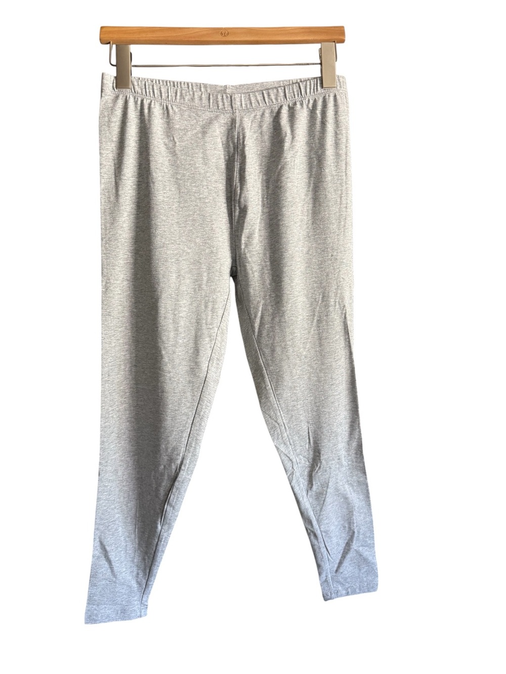 Zenana Outfitters Light Gray Stretch Leggings